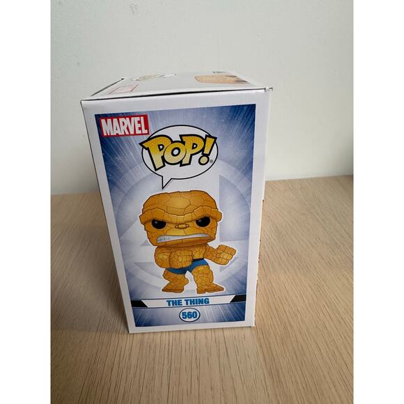 Funko Pop! Fantastic Four The Thing #560 Bobble-Head Vinyl Figure - NEW - Picture 3 of 5